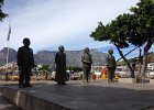 Albert Luthuli, Desmond Tutu, FW de Klerk, Nelson Mandela in Nobel Square, Cape Town